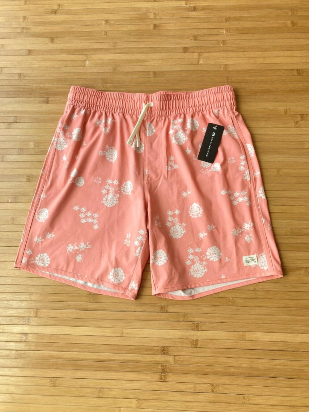 Travis Mathew Get Outside Boardshorts Swim Surf Mens Medium M Terra Cotta NWT